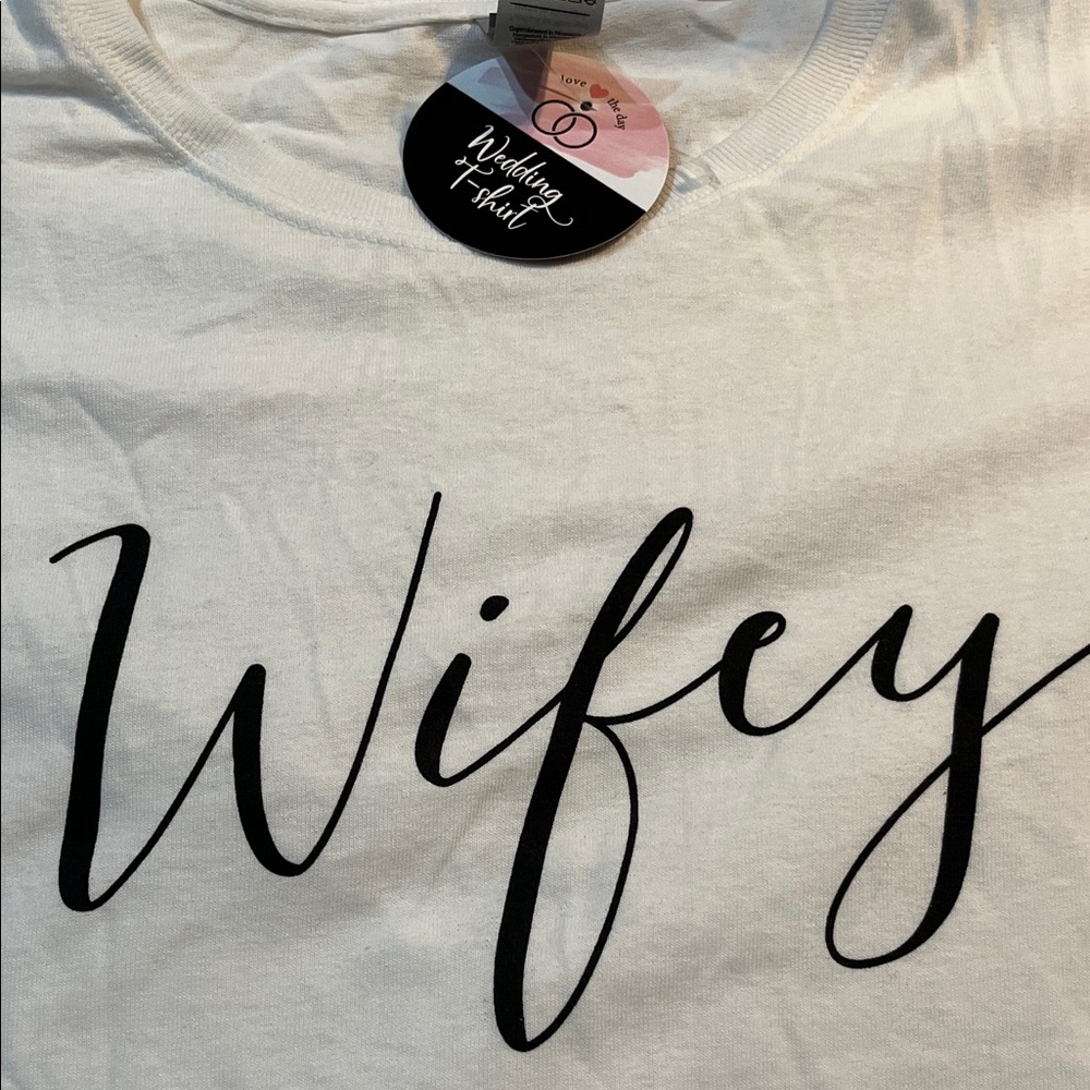 White 'Wifey' T-Shirt